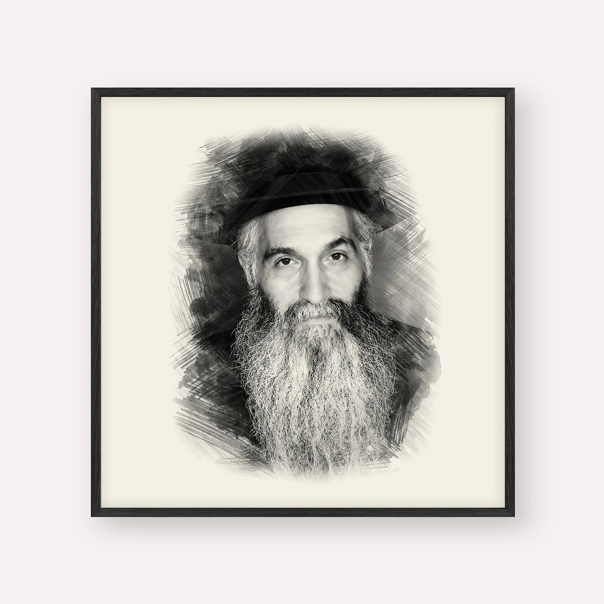 Rabbi David Abuchatzeira – Black & White