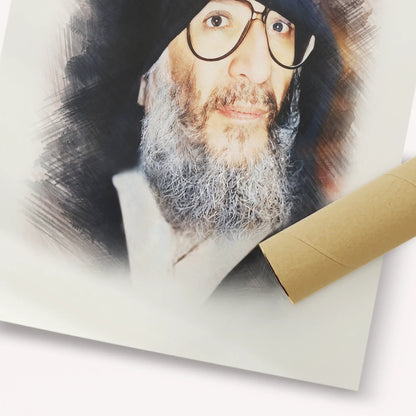 Rabbi Elazar Abuhatzeira (Baba Elazar) – Fine Art Print | Jewish Wall Art, Gedolim Pictures