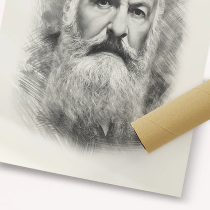 Rabbi Elchonon Wasserman – Black & White – Fine Art Print | Jewish Wall Art, Gedolim Pictures