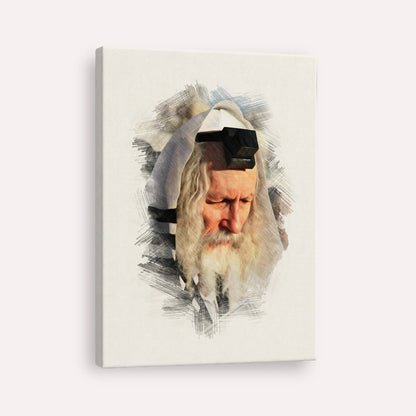 Rabbi Eliezer Berland – Canvas Vertical | Jewish Wall Art, Gedolim Pictures