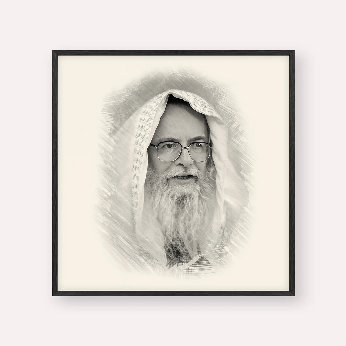Rabbi Eliezer Shlomo Schick (Mohorosh) – Black & White