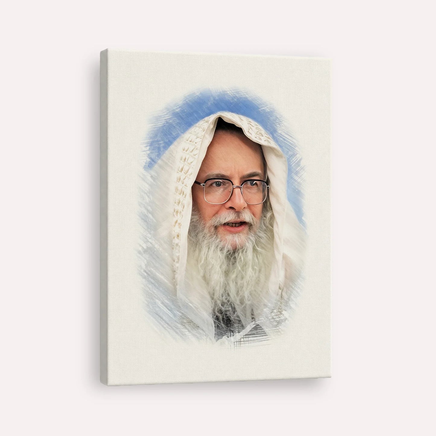 Rabbi Eliezer Shlomo Schick (Mohorosh) – Canvas Vertical | Jewish Wall Art, Gedolim Pictures