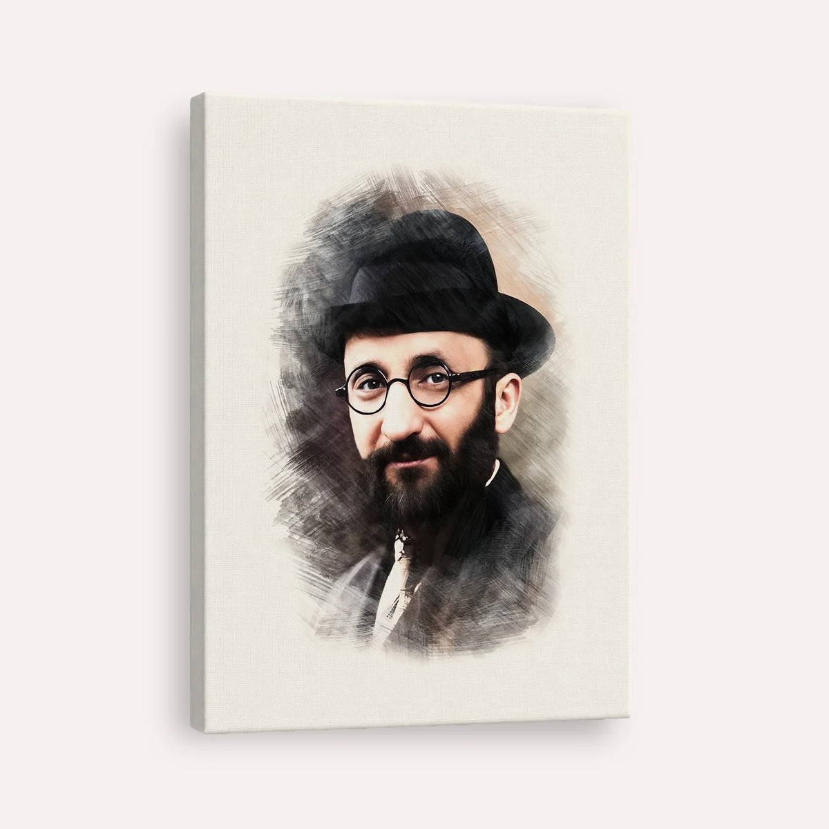 Rabbi Eliyahu Eliezer Dessler – Canvas Vertical | Jewish Wall Art, Gedolim Pictures