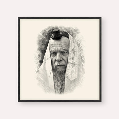 Rabbi Gershon Edelstein – Black & White