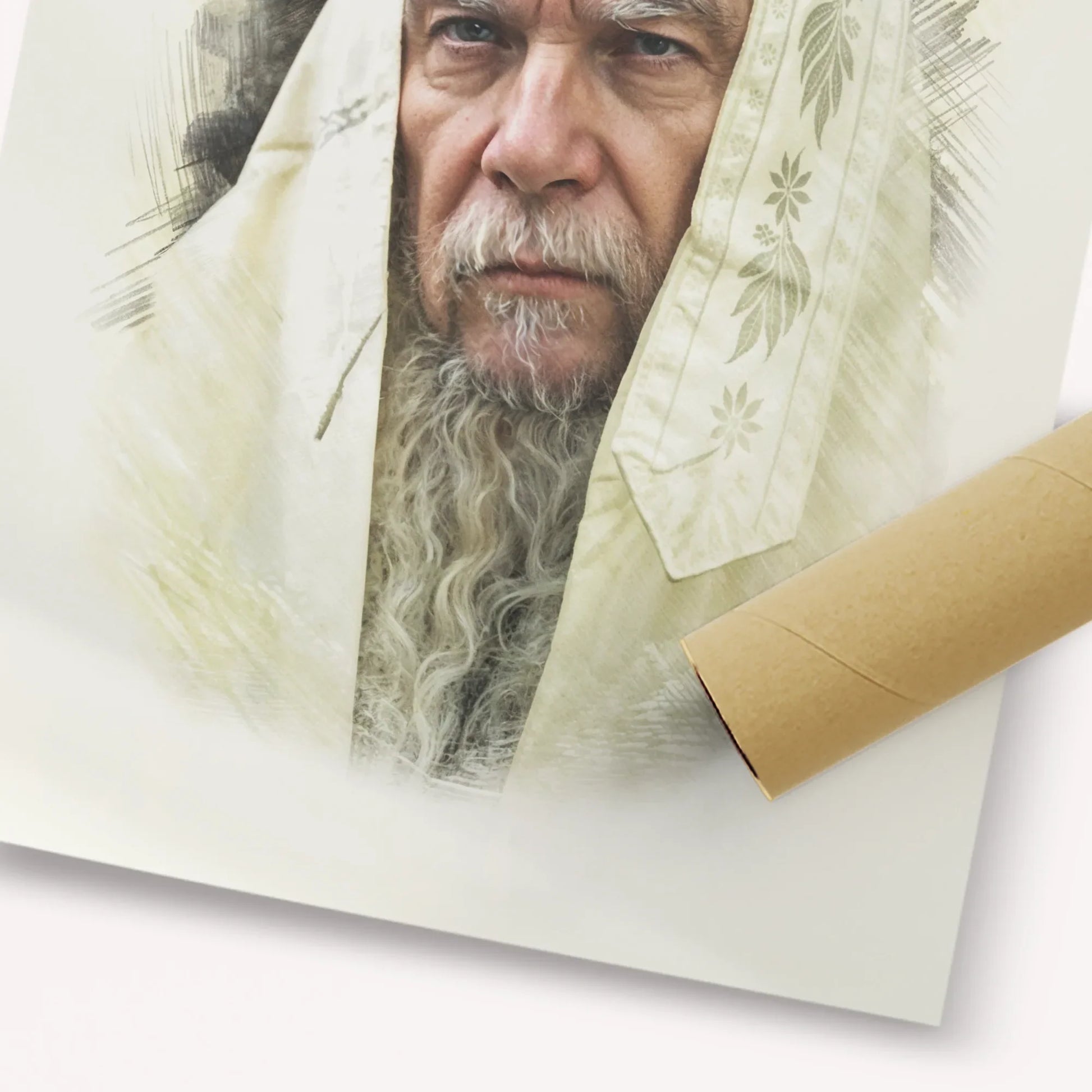 Rabbi Gershon Edelstein – Fine Art Print | Jewish Wall Art, Gedolim Pictures