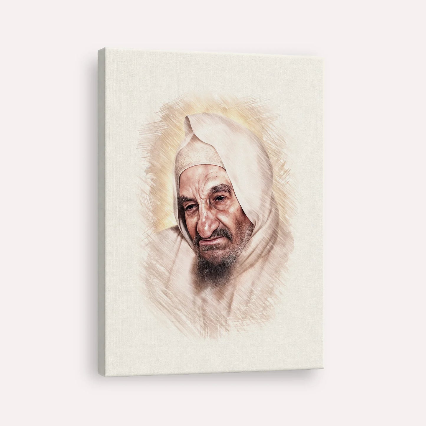 Rabbi Israel Abuhatzeira (Baba Sali) – Canvas Vertical | Jewish Wall Art, Gedolim Pictures