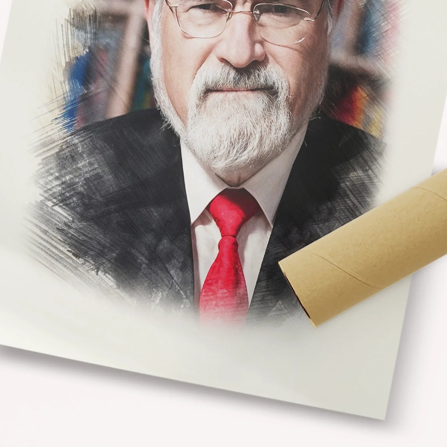 Rabbi Jonathan Sacks – Fine Art Print | Jewish Wall Art, Gedolim Pictures