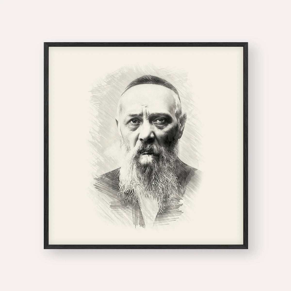 Rabbi Levi Yitzchak Schneerson – Black & White