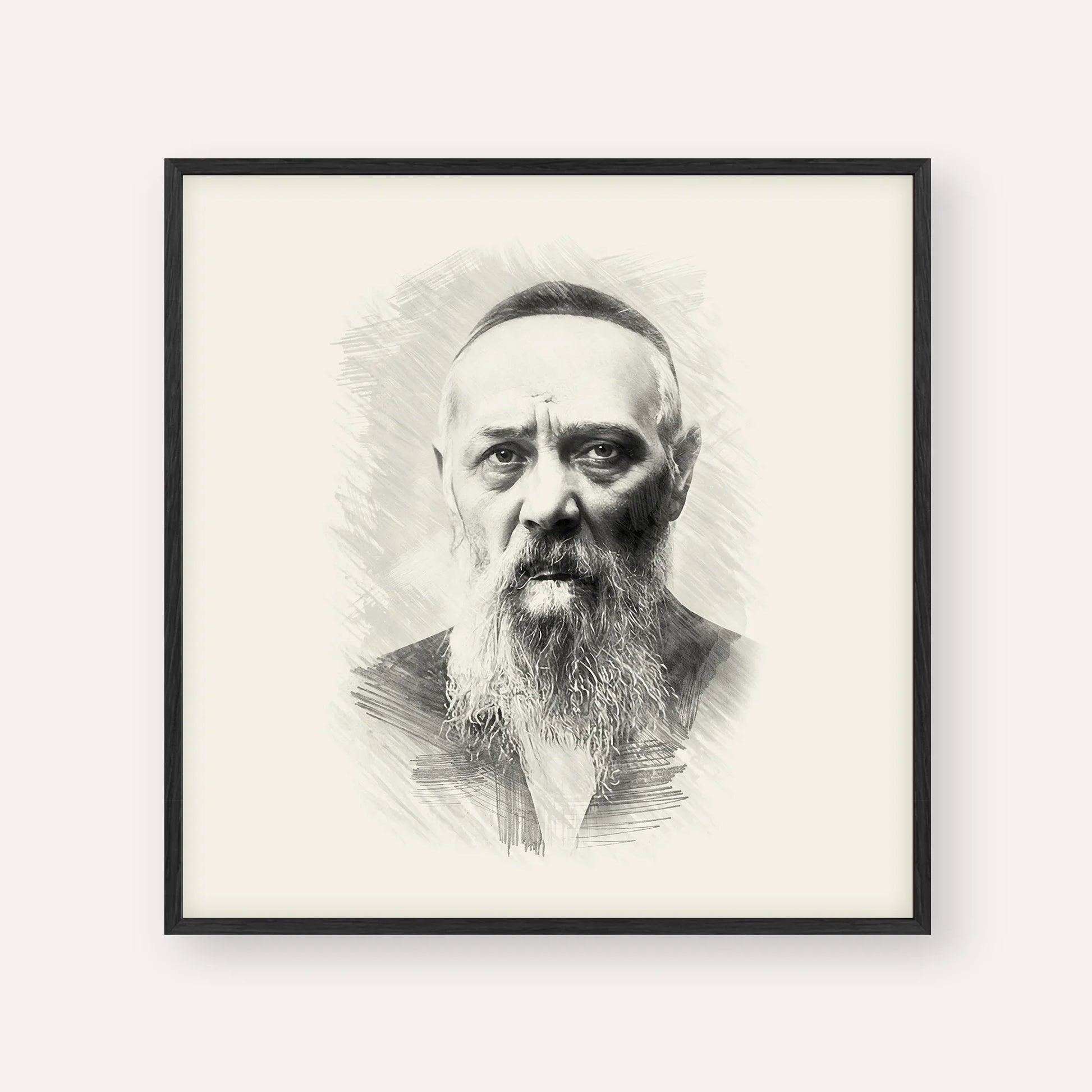 Rabbi Levi Yitzchak Schneerson – Black & White