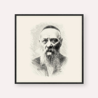Rabbi Levi Yitzchak Schneerson – Black & White
