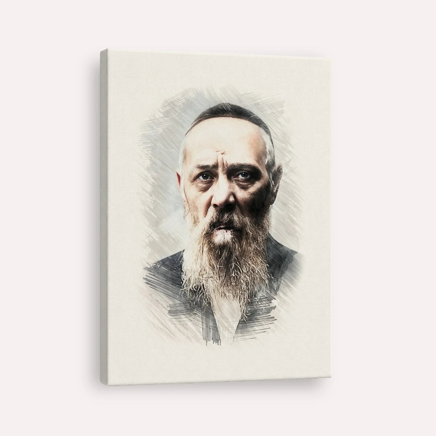 Rabbi Levi Yitzchak Schneerson – Canvas Vertical | Jewish Wall Art, Gedolim Pictures