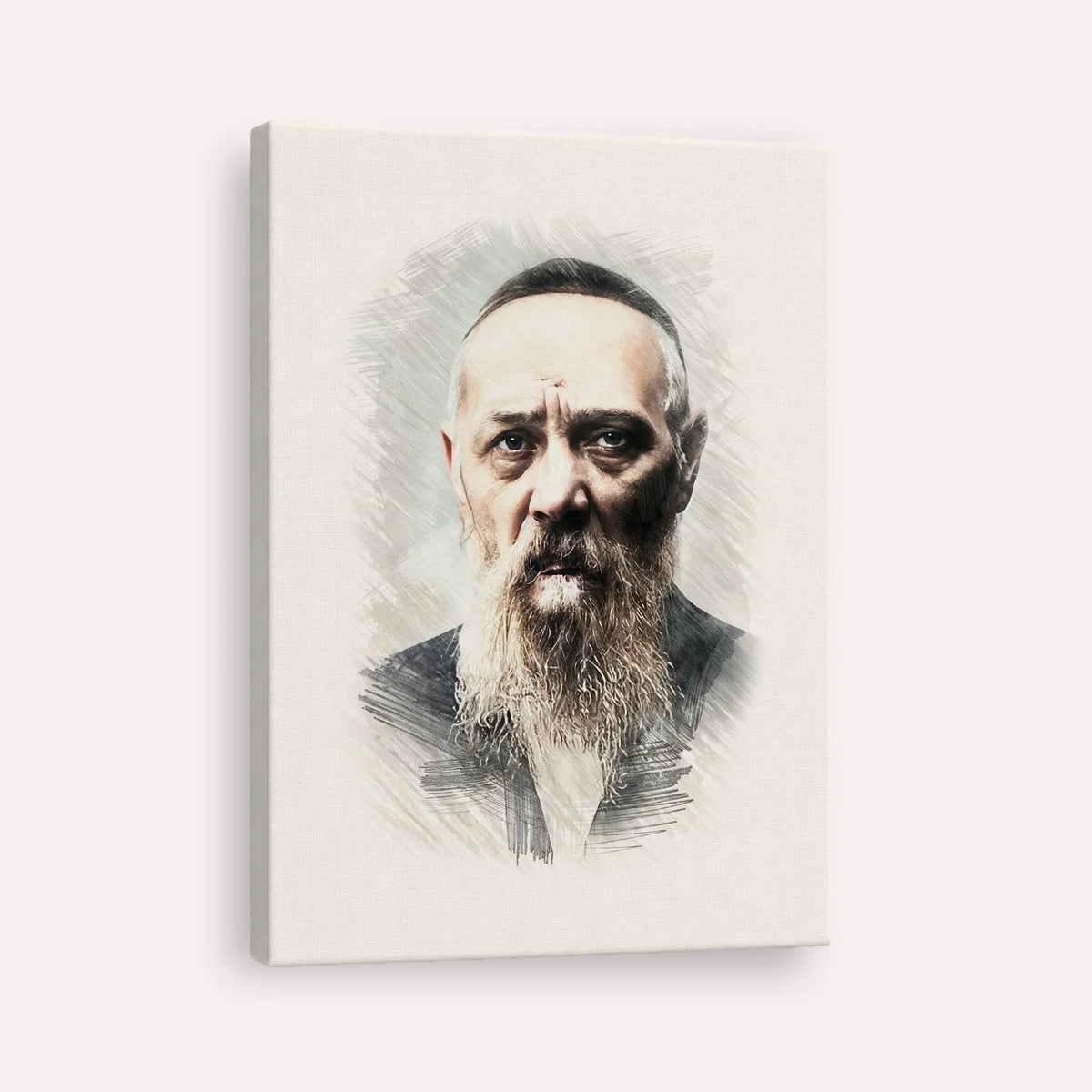 Rabbi Levi Yitzchak Schneerson – Canvas Vertical | Jewish Wall Art, Gedolim Pictures