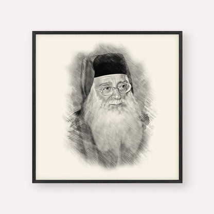 Rabbi Meir Abuhatzeira (Baba Meir) – Black & White