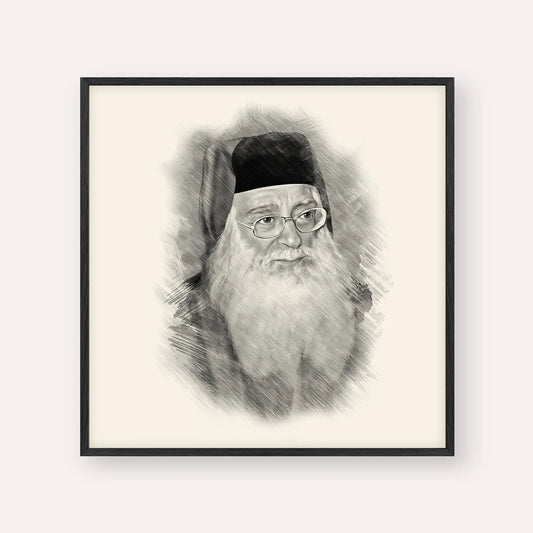 Rabbi Meir Abuhatzeira (Baba Meir) – Black & White