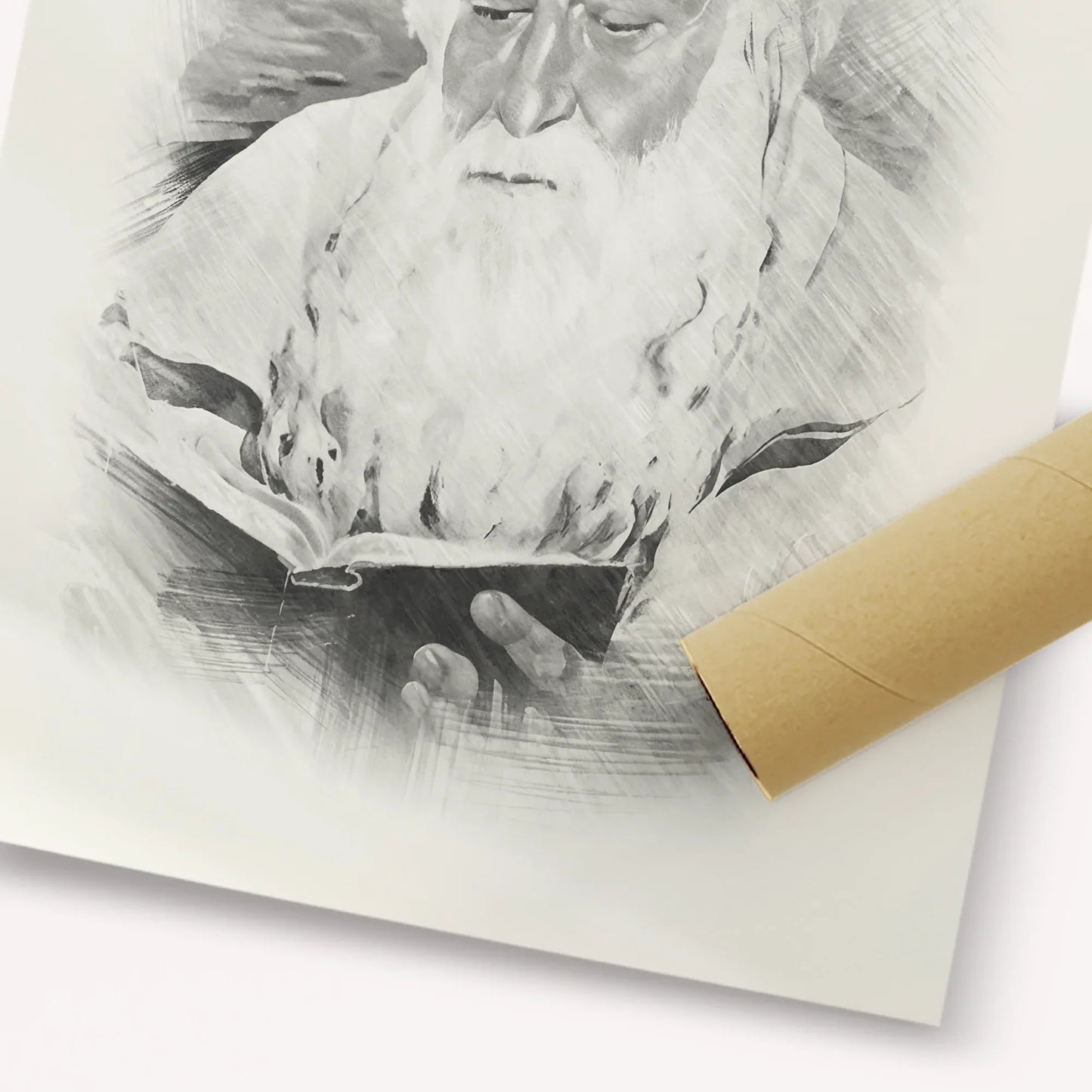 Rabbi Meir Baal Hanes – Black & White – Fine Art Print | Jewish Wall Art, Gedolim Pictures