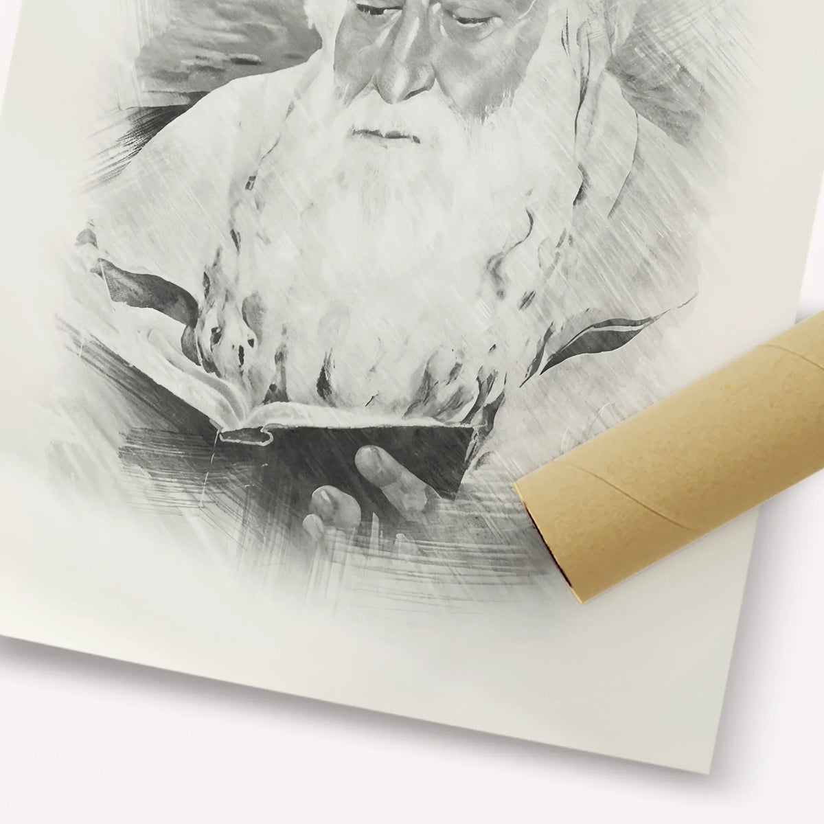 Rabbi Meir Baal Hanes – Black & White – Fine Art Print | Jewish Wall Art, Gedolim Pictures