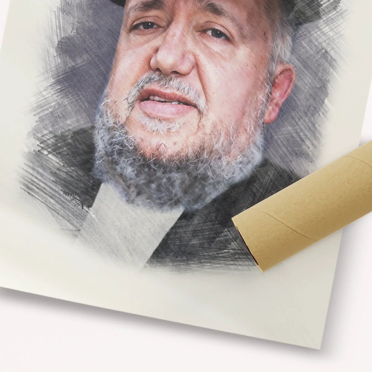 Rabbi Meir Mazuz – Fine Art Print | Jewish Wall Art, Gedolim Pictures