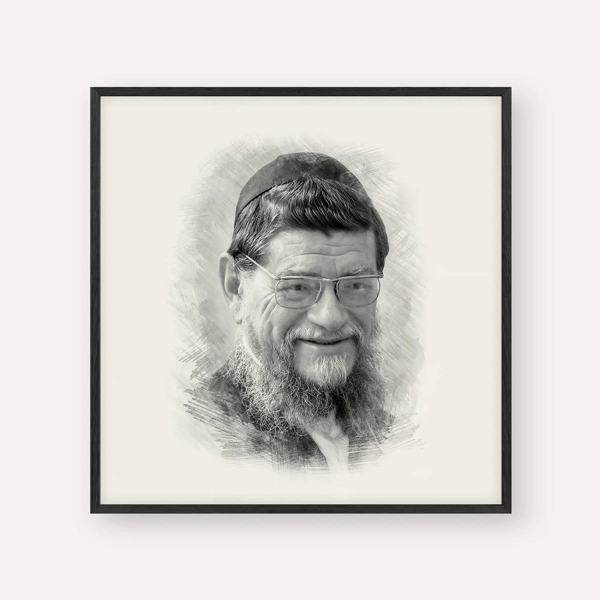Rabbi Mordechai Gifter – Black & White