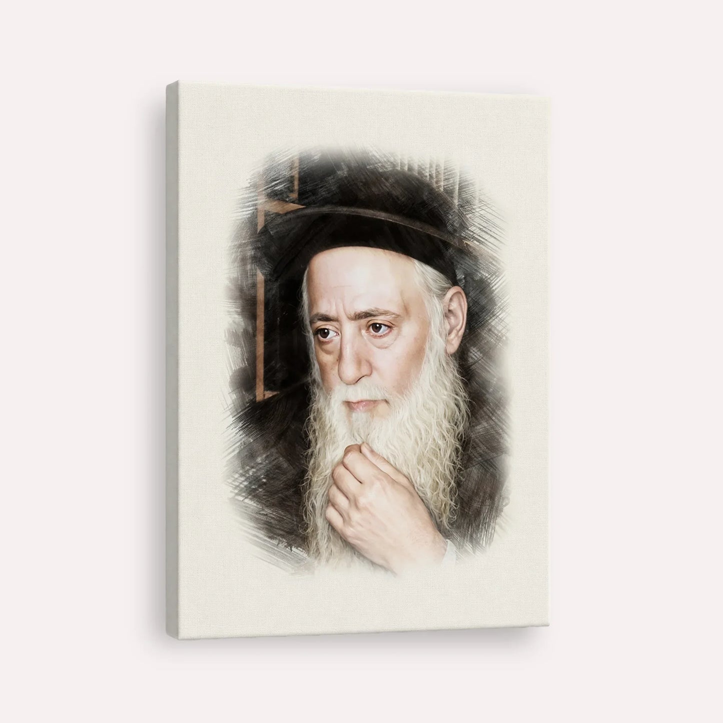 Rabbi Moshe Aharon Pinto – Canvas Vertical | Jewish Wall Art, Gedolim Pictures
