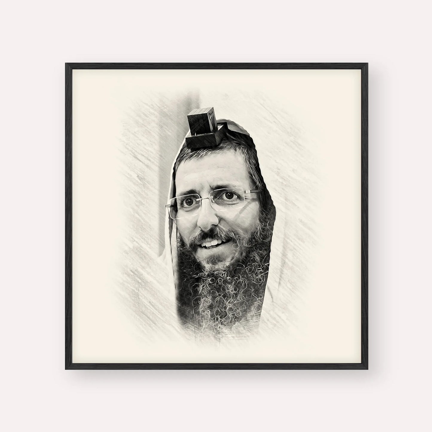Rabbi Moshe Avital – Black & White