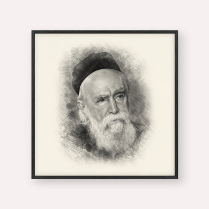 Rabbi Moshe Feinstein – Black & White