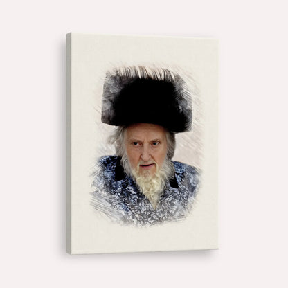 Rabbi Moshe Sternbuch – Canvas Vertical | Jewish Wall Art, Gedolim Pictures