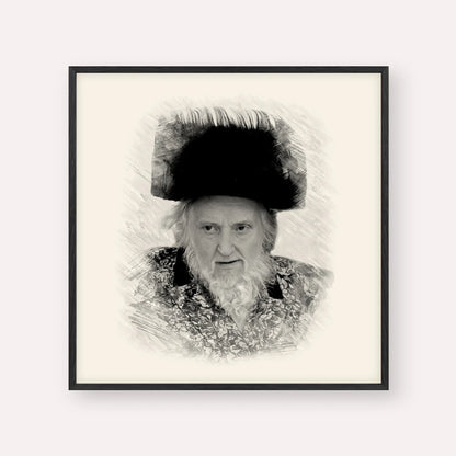 Rabbi Moshe Sternbuch – Black & White