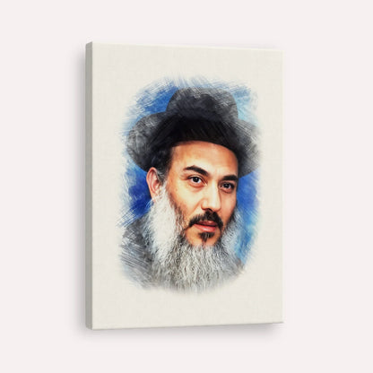 Rabbi Nissim Yagen – Canvas Vertical | Jewish Wall Art, Gedolim Pictures