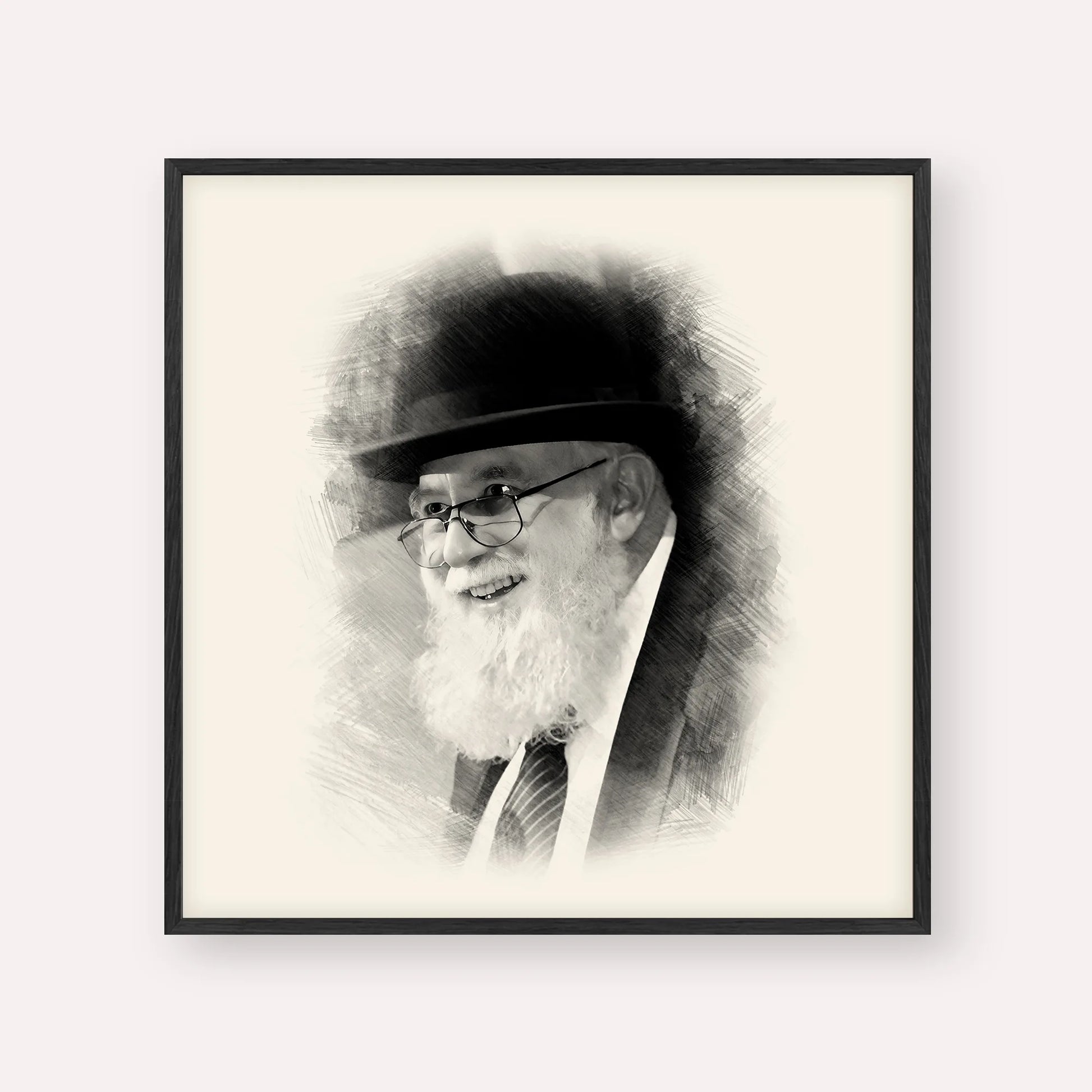 Rabbi Noah Weinberg – Black & White