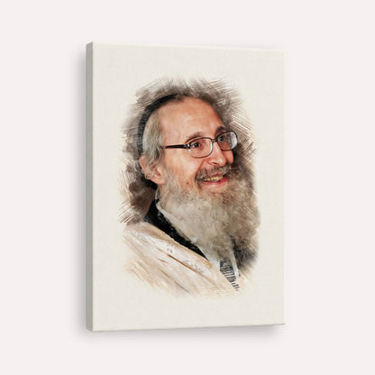 Rabbi Nosson Tzvi Finkel – Canvas Vertical | Jewish Wall Art, Gedolim Pictures