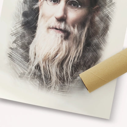 Rabbi Nosson Tzvi Finkel (Alter of Slabodka) – Fine Art Print | Jewish Wall Art, Gedolim Pictures