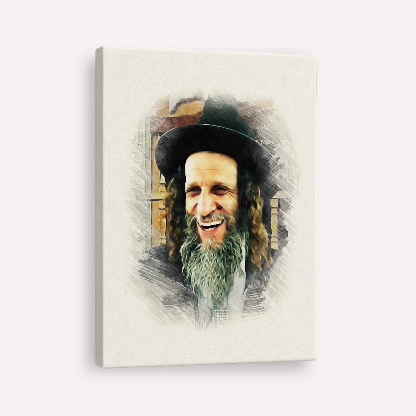 Rabbi Ofer Erez – Canvas Vertical | Jewish Wall Art, Gedolim Pictures