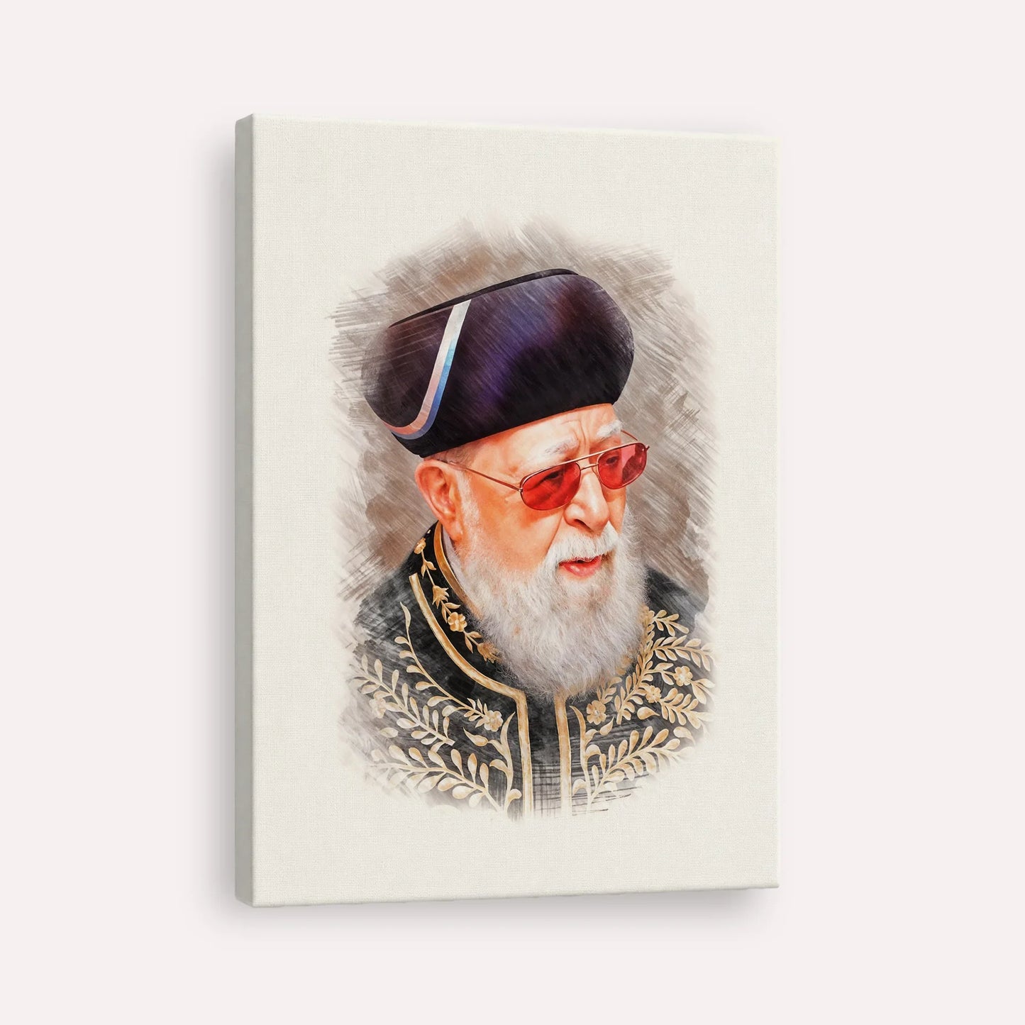 Rabbi Ovadia Yosef – Canvas Vertical | Jewish Wall Art, Gedolim Pictures