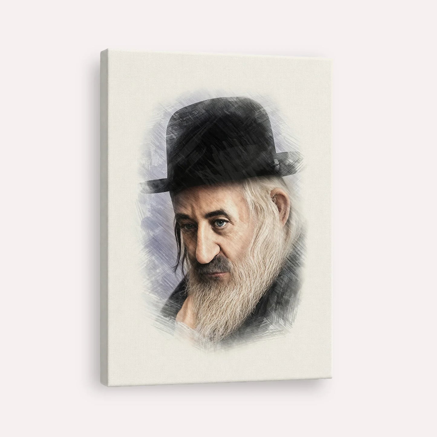 Rabbi Shaya'la of Kerestir – Canvas Vertical | Jewish Wall Art, Gedolim Pictures