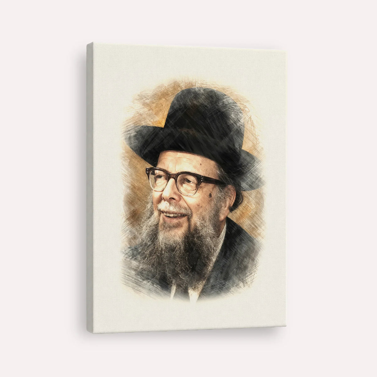 Rabbi Shlomo Wolbe – Canvas Vertical | Jewish Wall Art, Gedolim Pictures