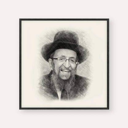 Rabbi Shmuel Kamenetsky – Black & White