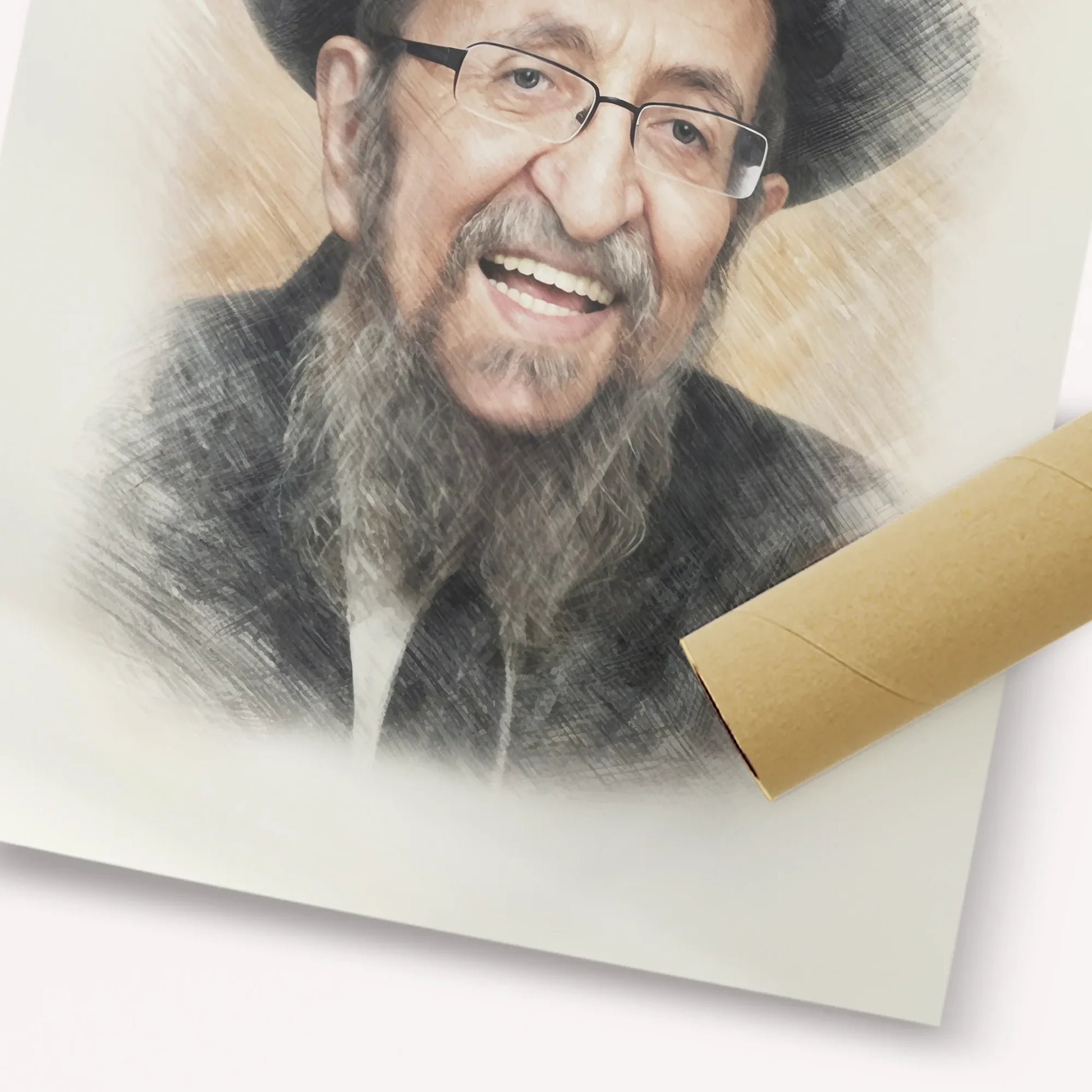 Rabbi Shmuel Kamenetsky – Fine Art Print | Jewish Wall Art, Gedolim Pictures