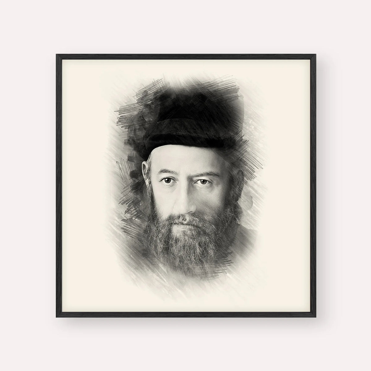 Rabbi Sholom Dovber Schneersohn – Black & White