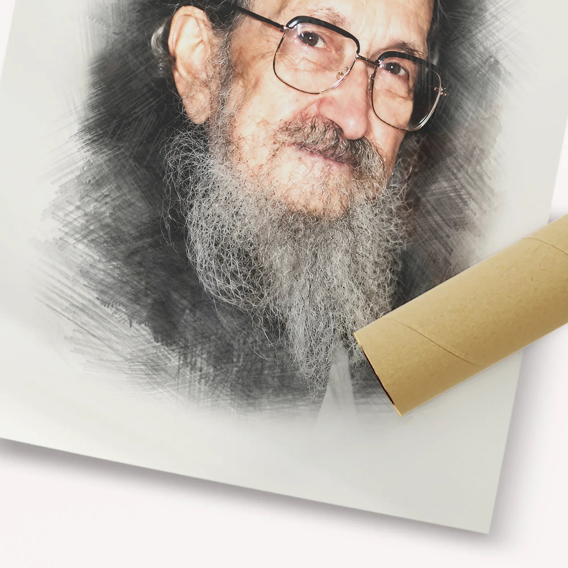 Rabbi Sholom Noach Berezovsky - Nesivos Shalom – Fine Art Print | Jewish Wall Art, Gedolim Pictures