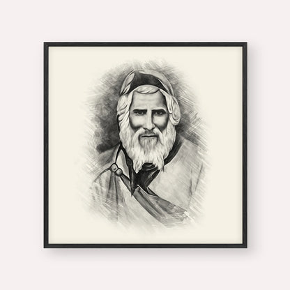 Rabbi Yaakob Abuhatzeira – Black & White