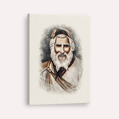 Rabbi Yaakob Abuhatzeira – Canvas Vertical | Jewish Wall Art, Gedolim Pictures