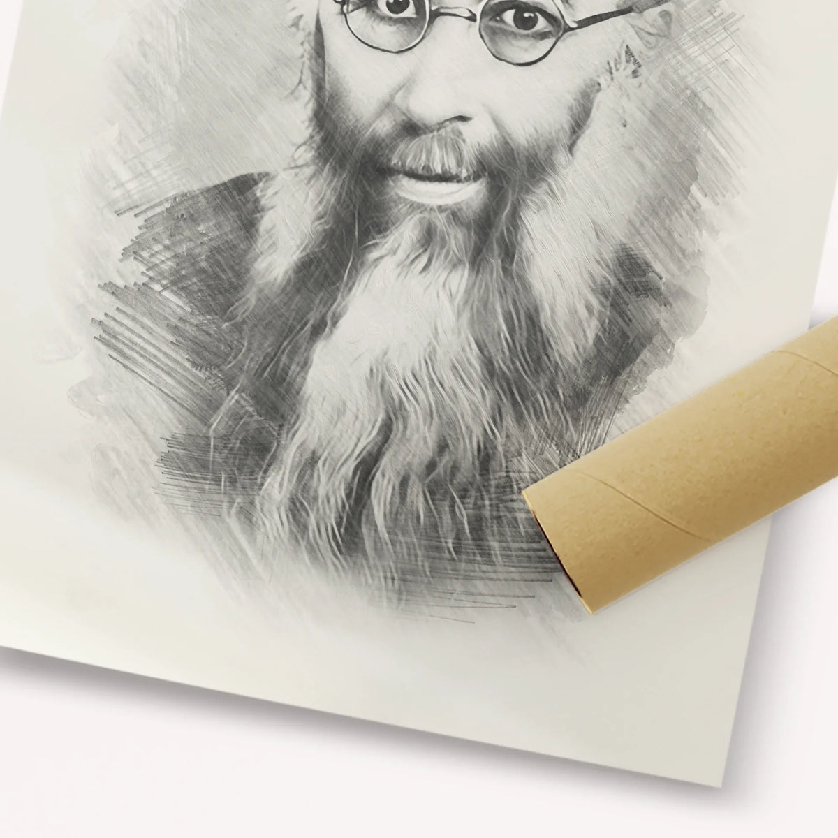 Rabbi Yaakov Ades – Black & White – Fine Art Print | Jewish Wall Art, Gedolim Pictures