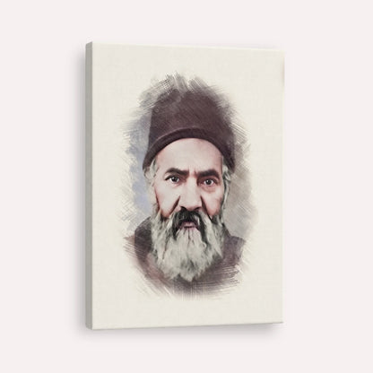 Rabbi Yaakov Chaim Sofer (Kaf Hachaim) – Canvas Vertical | Jewish Wall Art, Gedolim Pictures