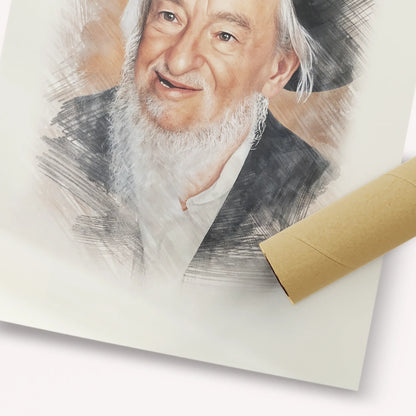 Rabbi Yaakov Galinsky – Fine Art Print | Jewish Wall Art, Gedolim Pictures