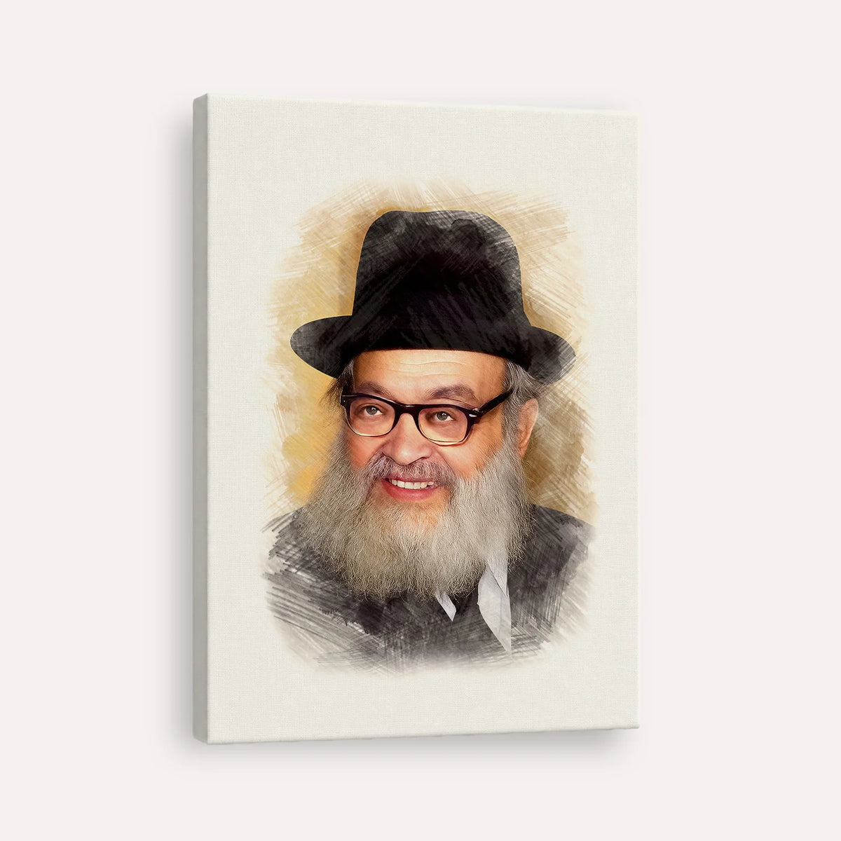 Rabbi Yaakov Kamenetsky – Canvas Vertical | Jewish Wall Art, Gedolim Pictures