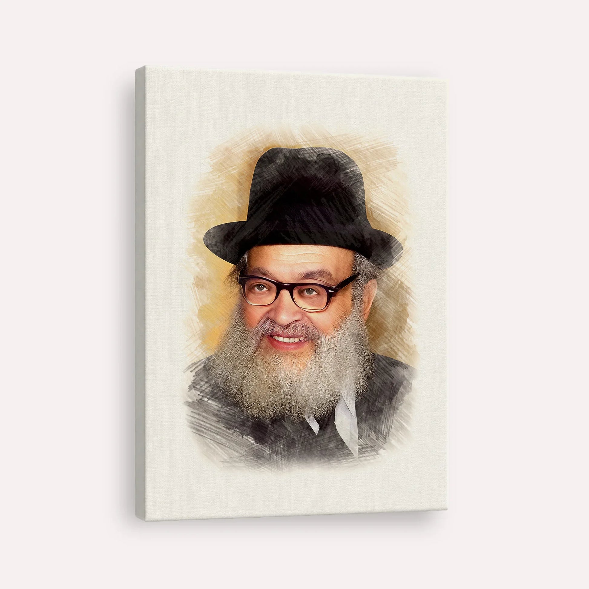 Rabbi Yaakov Kamenetsky – Canvas Vertical | Jewish Wall Art, Gedolim Pictures
