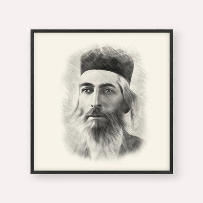 Rabbi Yaakov Yosef Herman – Black & White