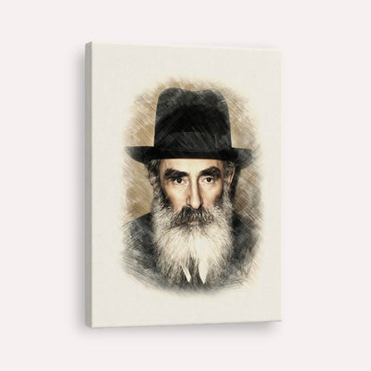 Rabbi Yechezkel Levenstein – Canvas Vertical | Jewish Wall Art, Gedolim Pictures