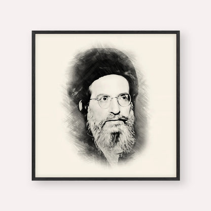 Rabbi Yehuda Ashlag ( Baal HaSulam) – Black & White