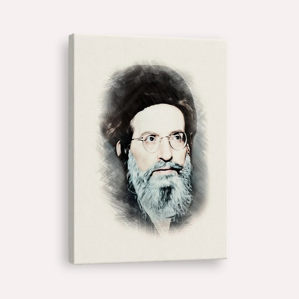 Rabbi Yehuda Ashlag ( Baal HaSulam) – Canvas Vertical | Jewish Wall Art, Gedolim Pictures